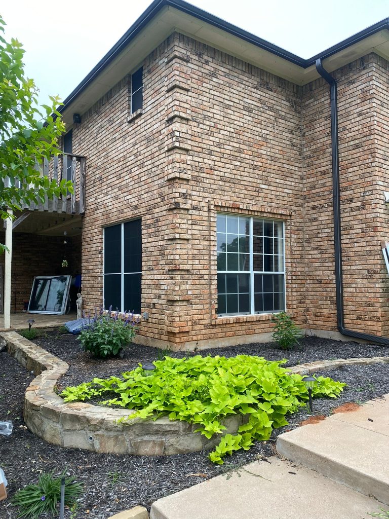 B&K Windows custom glass window installation – modern design, durable materials, and professional finish