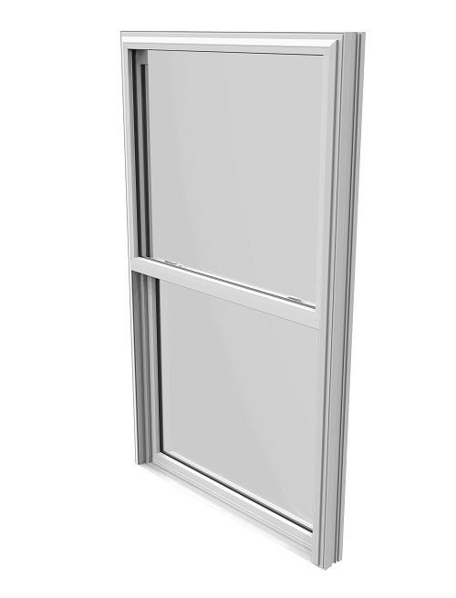 B&K Windows 1800 Series single-hung window – non-impact design with energy-efficient features